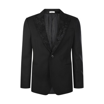 Alexander Mcqueen - Black Wool Blazer