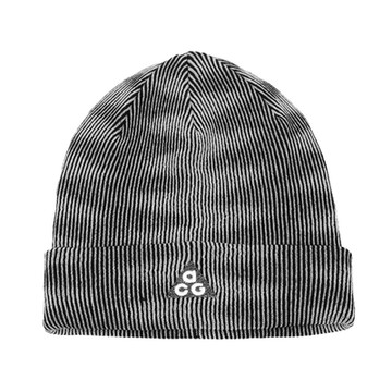 Nike 帽子 Peak ACG Beanie 男女款 灰 黑 保暖 毛帽 戶外 針織 保暖 彈性 FJ6297-010