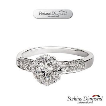 PERKINS伯金仕  30/50分 18K金天然鑽石獨家