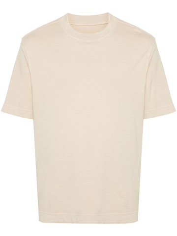 Circolo 1901 - crew-neck cotton T-shirt - men - Cotton - XL - Neutrals