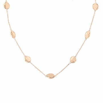 Calvin Klein CK Molten Pebble 鵝卵石項鍊-玫瑰金 35000124
