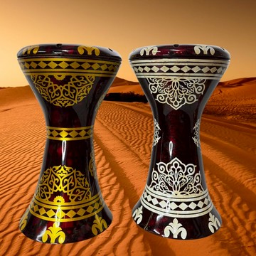 【自然屋精品】中東鼓Darbuka鼓(8吋) 土耳其樂器 墩杯鼓 埃及鼓 阿拉伯鼓 Doumbek 肚皮舞鼓 手鼓 樂器