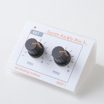 SKP-1MK-2 白色 合成器旋鈕造型圖釘 Synth Knob Pin