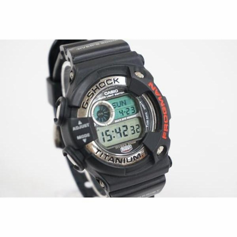 腕時計》CASIO カシオ G-SHOCK Gショック FROGMAN フロッグマン DW-9900 デジタル 腕時計【中古】 |  LINEブランドカタログ