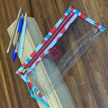 考試神器系列/透明拉鍊筆袋/多款花色