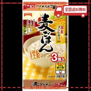 テーブルマーク 麦ごはん 国産コシヒカリ使用 3食 (160G×3個)×8個入