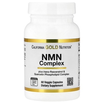 California Gold Nutrition, NMN 複合物，60 粒素食膠囊