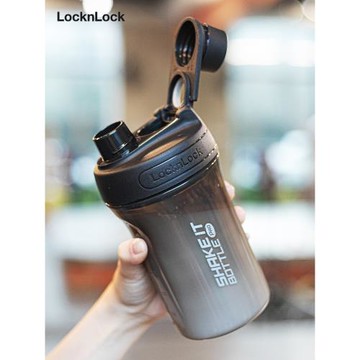 樂扣樂扣搖搖杯健身蛋白質粉水杯杯子食品級運動攪拌杯男生大容量