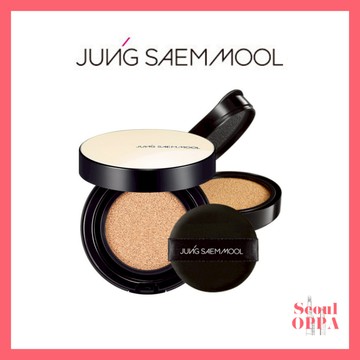 [Jung Saem Mool] 鄭瑄茉 光感裸膚氣墊粉餅 14g+14g 粉底液妝底液持久化妝 Skin Nuder