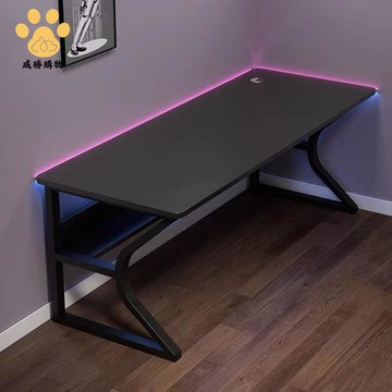電腦桌 臺式 家用電競桌 學生學習桌 辦公桌 桌子2024臥室工作臺書桌 ws7291