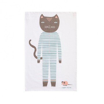 Cats Pyjamas 彩繪餐巾布 | Donna Wilson