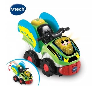 《英國 Vtech》嘟嘟車系列 嘟嘟聲光互動車-越野車 東喬精品百貨