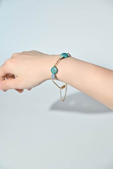 泡泡糖磁扣手鍊 / 帝皇石 / 貝殼 / JIEGEM   姊的珠寶