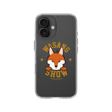 iPhone 16 Clear Case（相機按鈕） 透明 - 花生騷 WasangShow - 狐狸