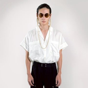 SEANNUNG 圓形連袖襯衫