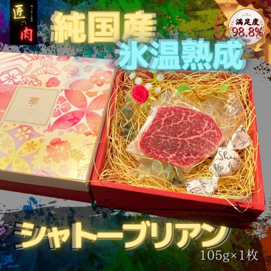 シャトーブリアン 100g プレゼント 氷温熟成 肉 国産 牛 焼肉 赤身 ギフト 通販