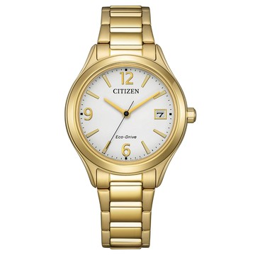 CITIZEN LADYS 光動能 經典時尚腕錶 錶 手錶 送禮 33.5mm / FE6122-64A
