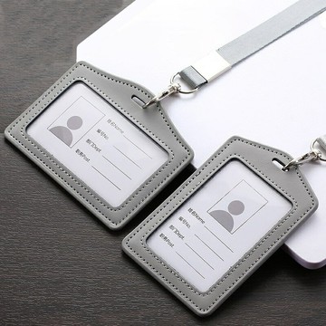 掛脖式證件套 識別證套 證件套 識別證掛繩 識別證卡套 證件卡套 悠遊卡卡套 證件夾套【JA425】99750走走去旅行