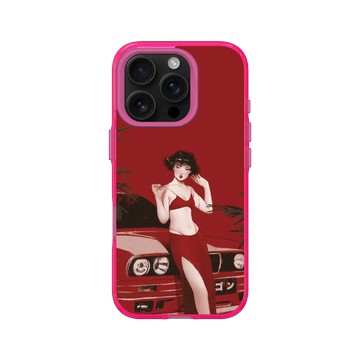 iPhone 16 Pro Clear 粉漾桃 - Janice Sung - Garnet 石榴石