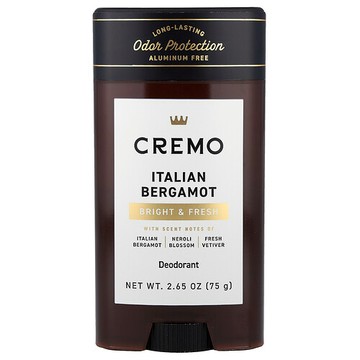 Cremo, 淨味劑，意大利弗手柑，2.65 盎司（75 克）