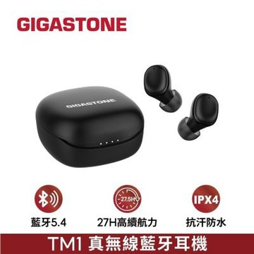 GIGASTONE TM1 真無線藍牙耳機(黑) ( TM1 Black )