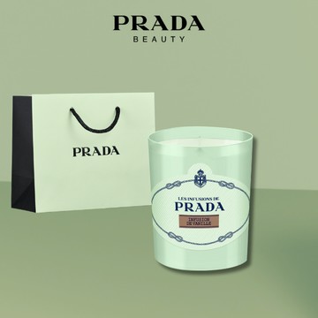 🔜快速出貨【PRADA】水印私藏系列-夜雨香草香氛蠟燭｜享 訂製禮袋