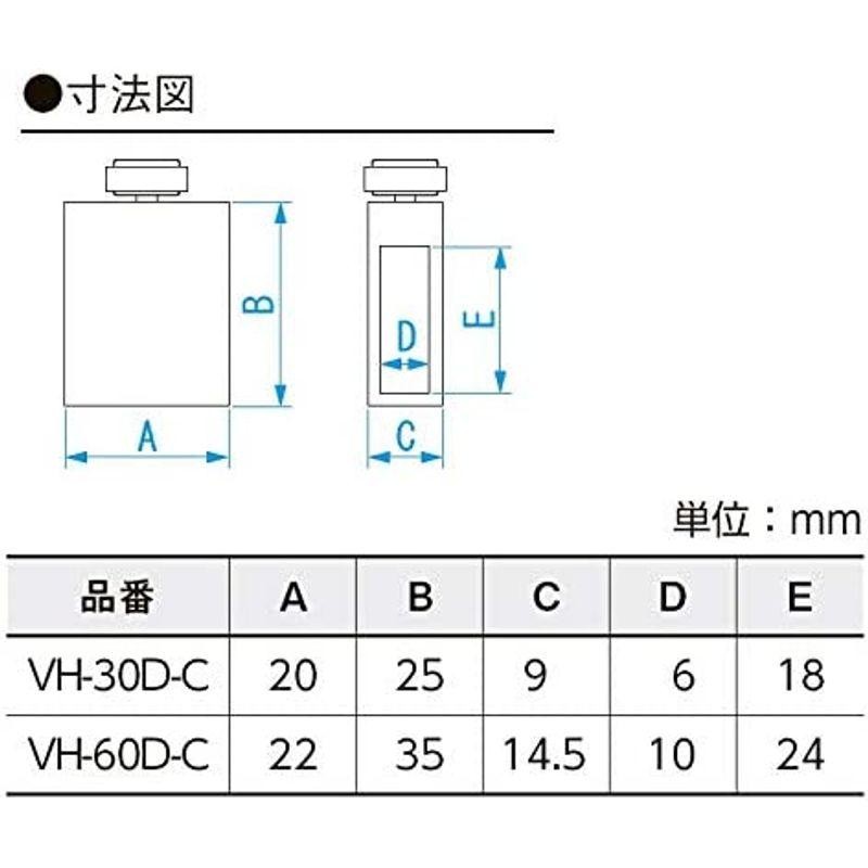 新潟精機 SK スクライバークランプ デジタルハイトゲージ VH-60D用 VH