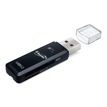 E-books T44 USB3.2雙槽高速讀卡機