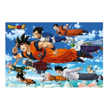 *【七龍珠】七龍珠 超 DRAGON BALL SUPER 進口海報-飛行