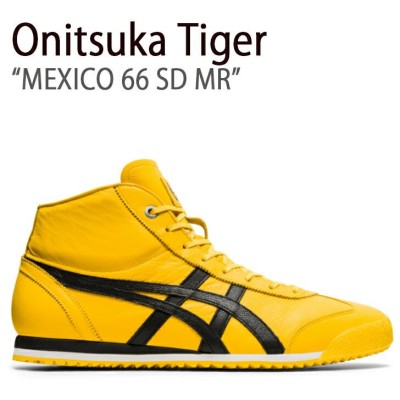 Onitsuka Tiger オニツカタイガー スニーカー MEXICO 66 メキシコ 66 SD MR 1183A873.750 イエロー ブラック メンズ レディース ウィメンズ 男性用 女性用