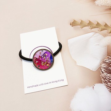 酒精墨水藝術髪圈