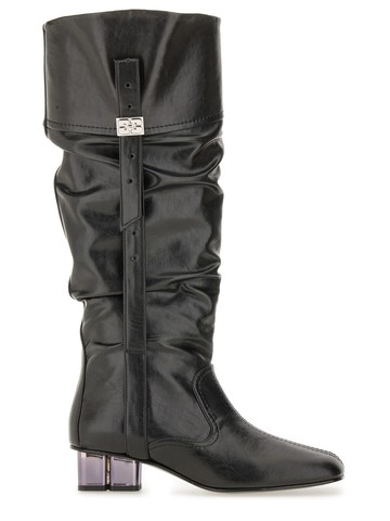 ganni slouchy boot "butterfly"