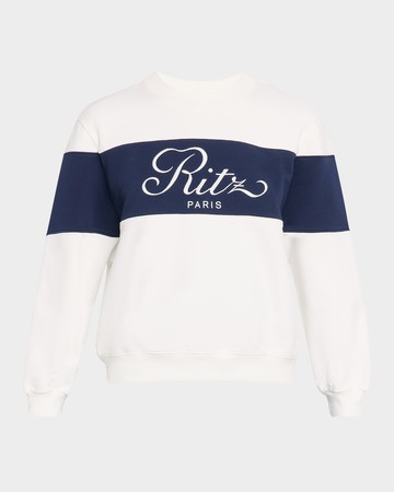 FRAME x Ritz Paris Logo Sport Sweatshirt