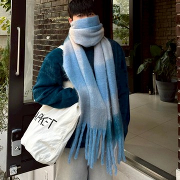 【Metanoia】🇰🇷韓製 格紋圍巾 男女通用