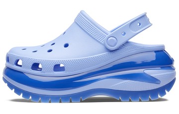WMNS CROCS CLASSIC MEGA CRUSH CLOG MOON JELLY