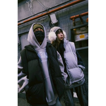 ☆LimeLight☆ JINMANU 反光 LOGO 皮標 羽絨棉 背心 羽絨 JIN-002