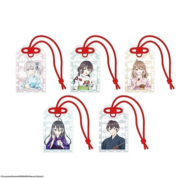 【RE】(免訂金) 預購27年1月 角川 御守風壓克力吊飾 不時輕聲地以俄語遮羞的鄰座艾莉同學 浴衣 中盒5入