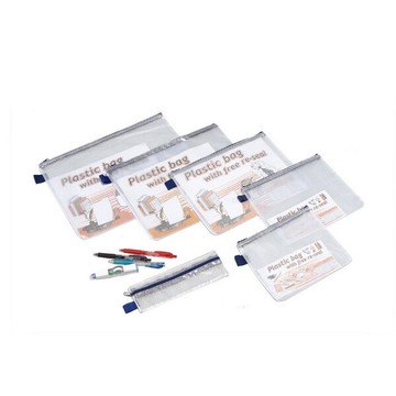 雙鶖FLYING 鉛筆盒拉鍊網狀袋 具防水功能 /個 PC-572【APP滿額下單10%點數(單一帳號最高5000點)】1/31止