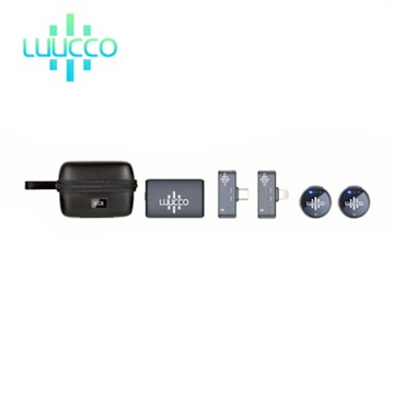 LUUCCO AirWave K2 無線磁吸領夾麥克風 萬用組