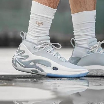 國潮新韋德之道11Low籃球鞋摩擦有聲音兒童防滑運動鞋學生耐磨實