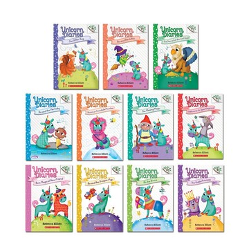 【精選組合】Unicorn Diaries套書 {共11本} / Rebecca Elliott / Scholastic出版社旗艦店