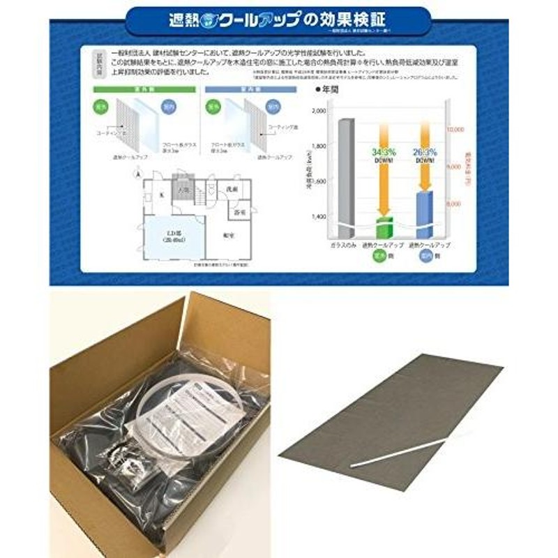 セキスイ 遮熱クールアップ 【4枚セット】100Ｘ200 遮光シート 断熱