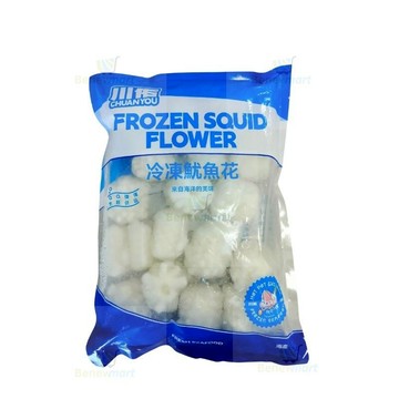 冷凍魷魚花(魷魚肉)- 40%冰【每包約20粒*每包1公斤】《大欣亨》B350006
