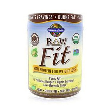 Raw Fit Chocolate Cacao 16 oz by Garden of Life