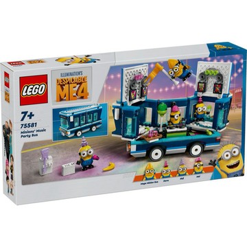 【台中翔智積木】LEGO 樂高® Minions 系列 75581 小小兵的音樂派對巴士