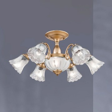 古典風半吸頂六燈 B102-81-23351