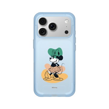 iPhone 18 Pro SolidX 晴空藍 - 迪士尼-米奇 Mickey - 米妮 - 裝扮漂亮