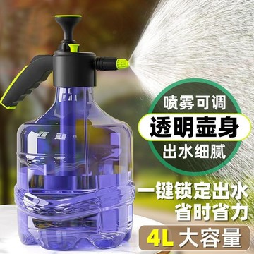 🔥臺灣爆火🔥4L大容量澆花水壺高壓家用噴霧園藝噴壺手動氣壓澆水噴霧器消毒 氣壓式噴水壺 F06T