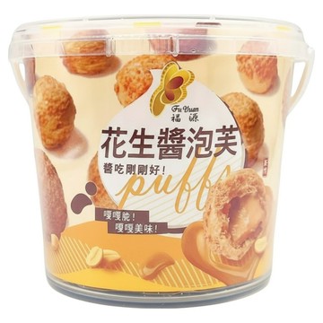 新竹福源 花生菠蘿泡芙  210g  1罐