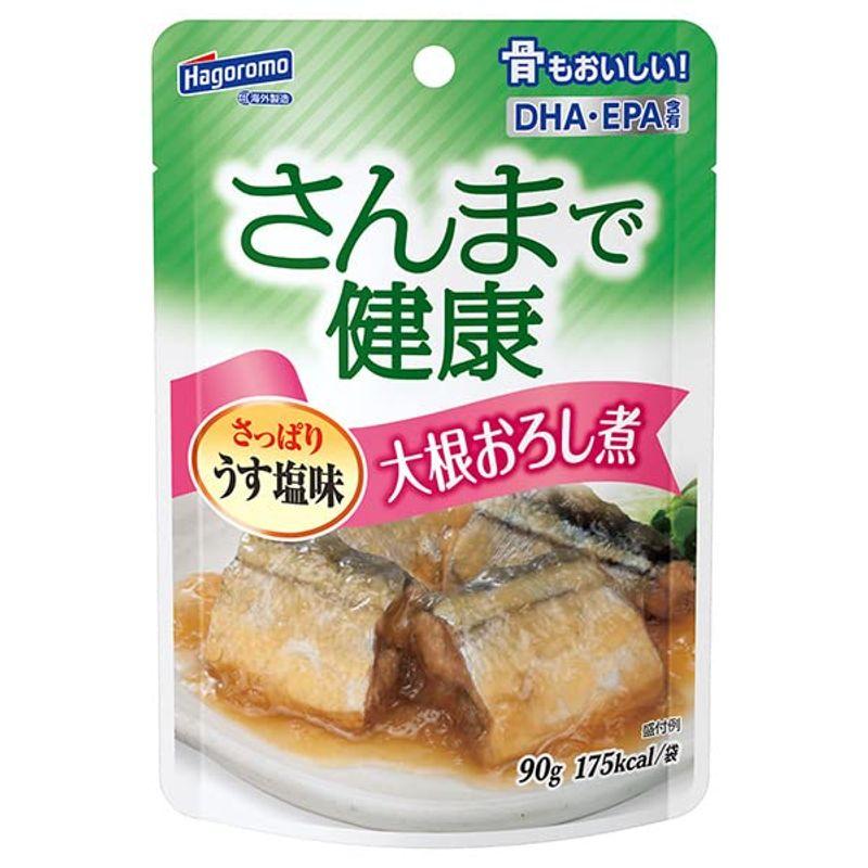 はごろもフーズ さんまで健康 大根おろし煮 90gパウチ×12個入×(2ケース)